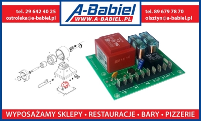 Płyta elektroniczna do wilka 12, płytka PCB C00003919, do wilka Hendi 282199, Edesa, Fama F2140